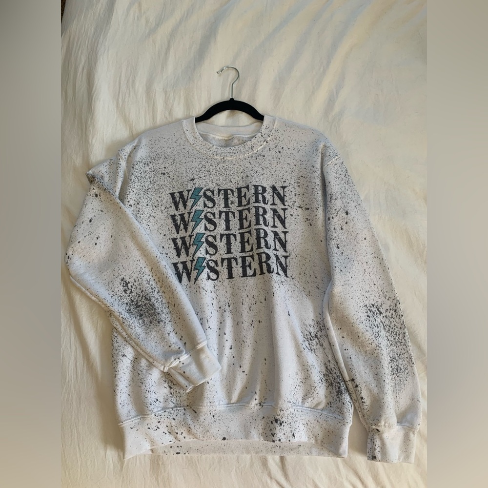 Western Oversized Crewneck